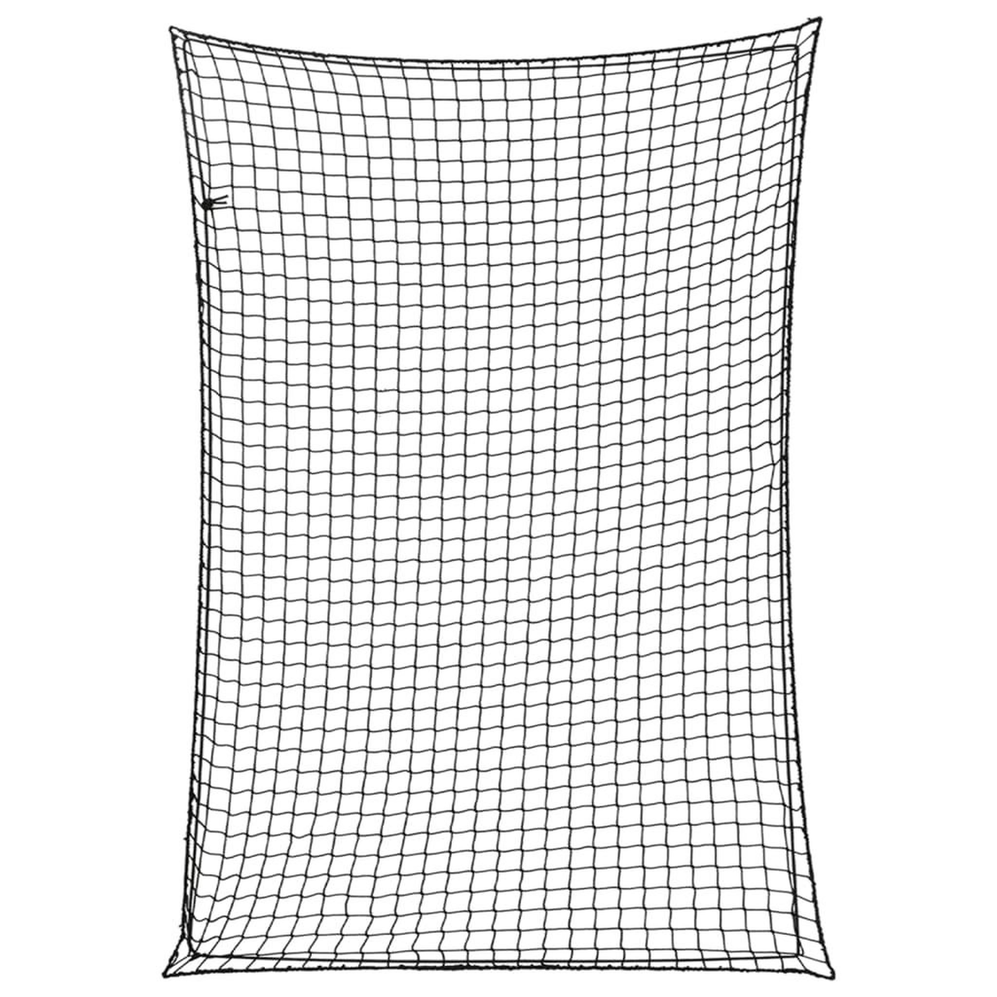 VIDAXL Filet pour remorque avec corde elastique noir 5x3,5 m PP