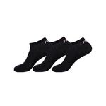 FILA Lot de 3 Paires de Chaussettes socquettes homme. Coloris disponibles : Noir