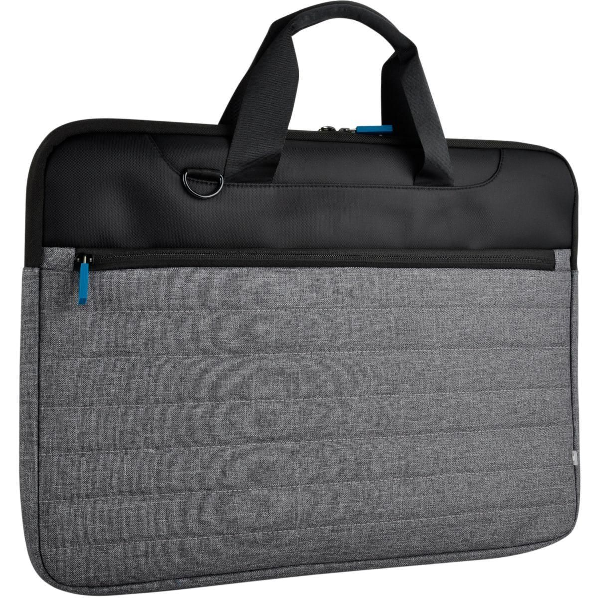 ESSENTIEL B Sacoche 17'' Classic gris/bleu