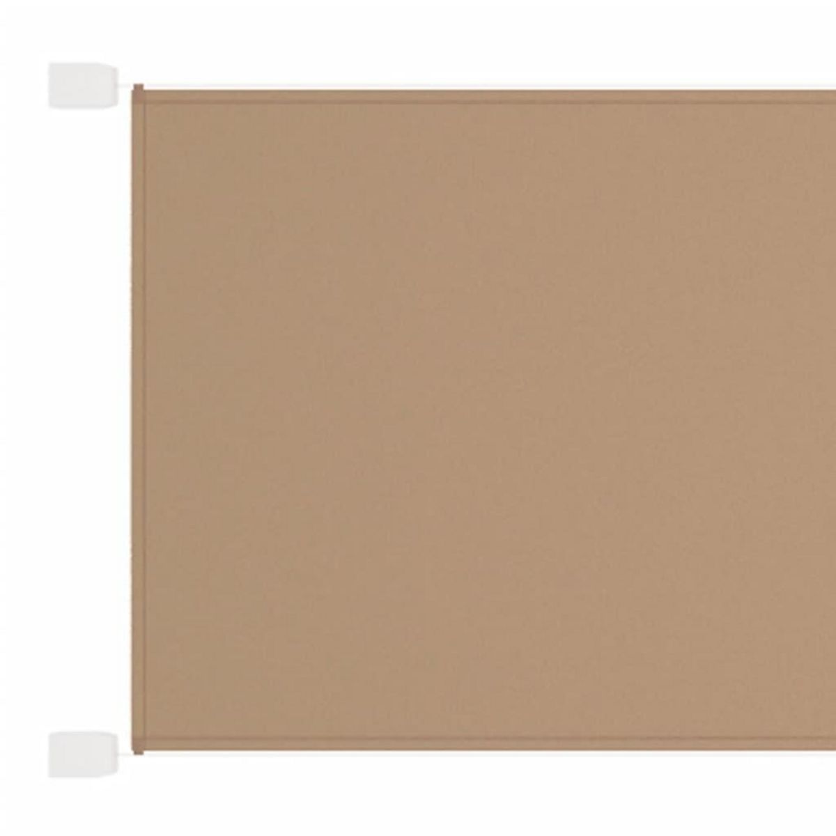 VIDAXL Auvent vertical Taupe 140x360 cm Tissu oxford