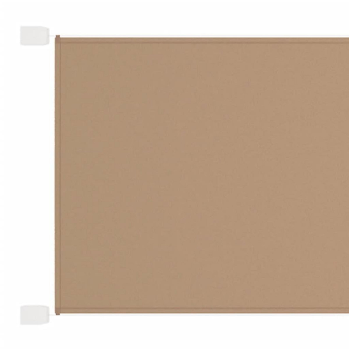 VIDAXL Auvent vertical Taupe 140x360 cm Tissu oxford