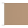 Voir la diapositive 2 : VIDAXL Auvent vertical Taupe 140x360 cm Tissu oxford