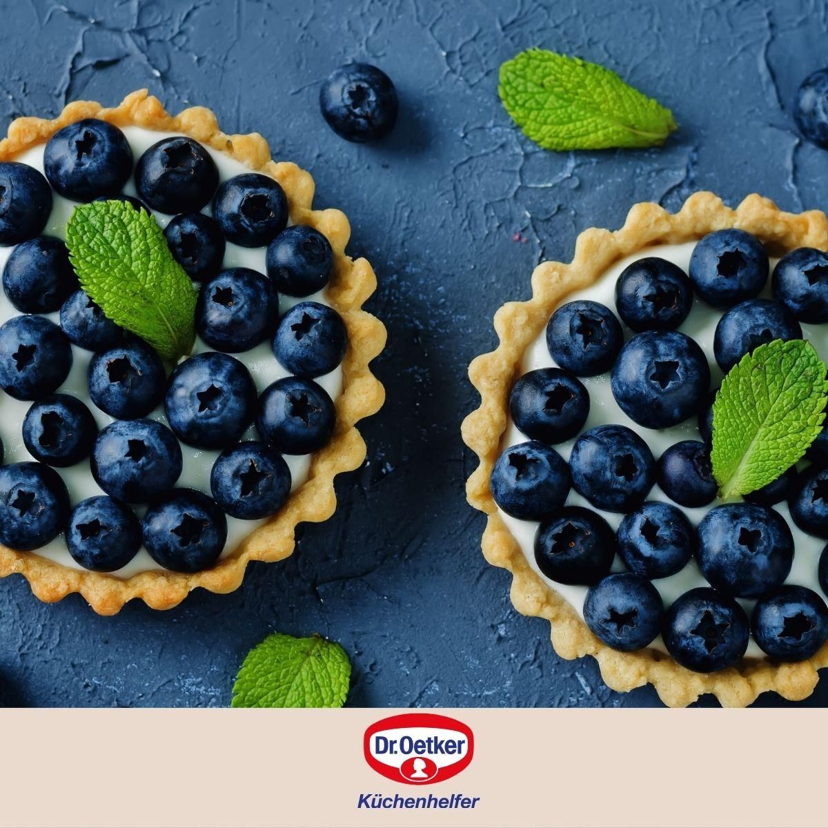 DR.OETKER Lot de 6 moules à tartelettes 10 cm Dr. Oetker Baker Edition