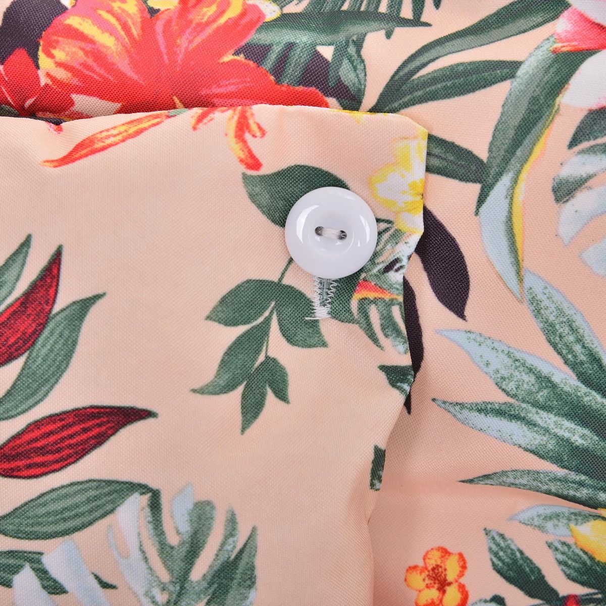 OUTSUNNY Chaise suspendue hamac de voyage respirant portable dim. 100L x 49l x 106H cm coton macramé polyester multicolore