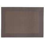 SECRET DE GOURMET Set de table Rect - 50 x 35 cm. Coloris disponibles : Marron, Gris, Beige