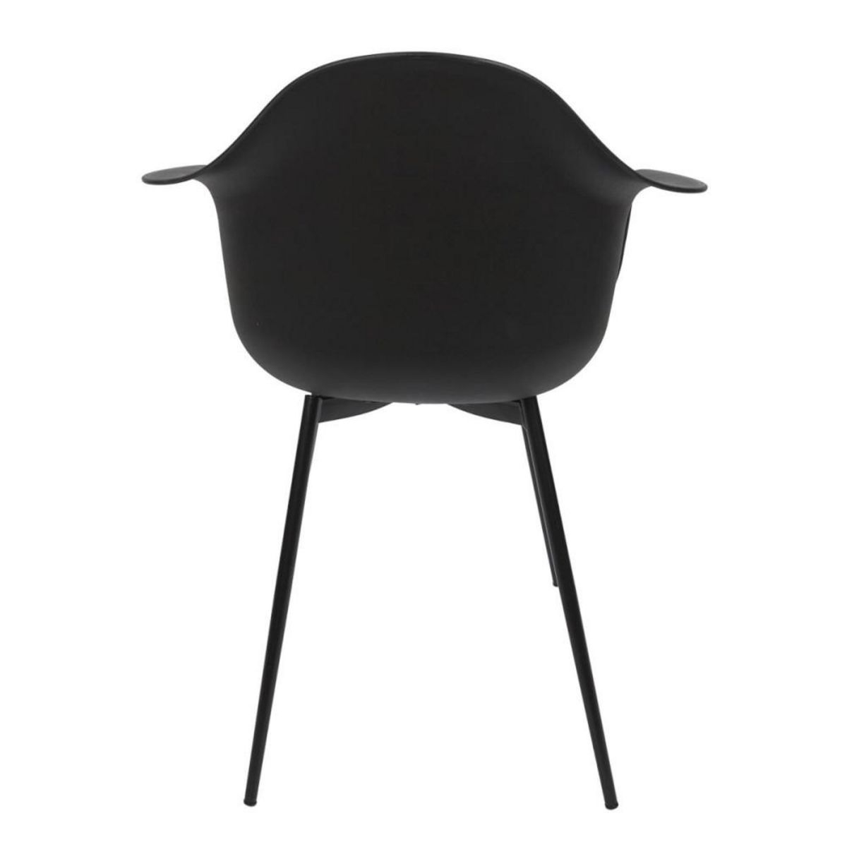 The Home Deco Factory Fauteuil GUSTAV noir