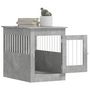 Voir la diapositive 5 : VIDAXL Meuble de cage pour chiens gris beton 55x80x68 cm