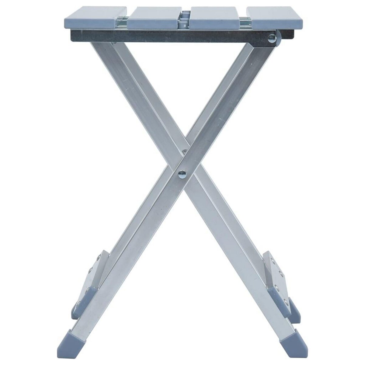 VIDAXL Tabouret de camping Aluminium 28x26x39 cm