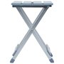 Voir la diapositive 2 : VIDAXL Tabouret de camping Aluminium 28x26x39 cm