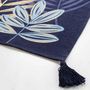 Voir la diapositive 2 : Paris Prix Tapis Déco Imprimé  Ornella  60x90cm Bleu