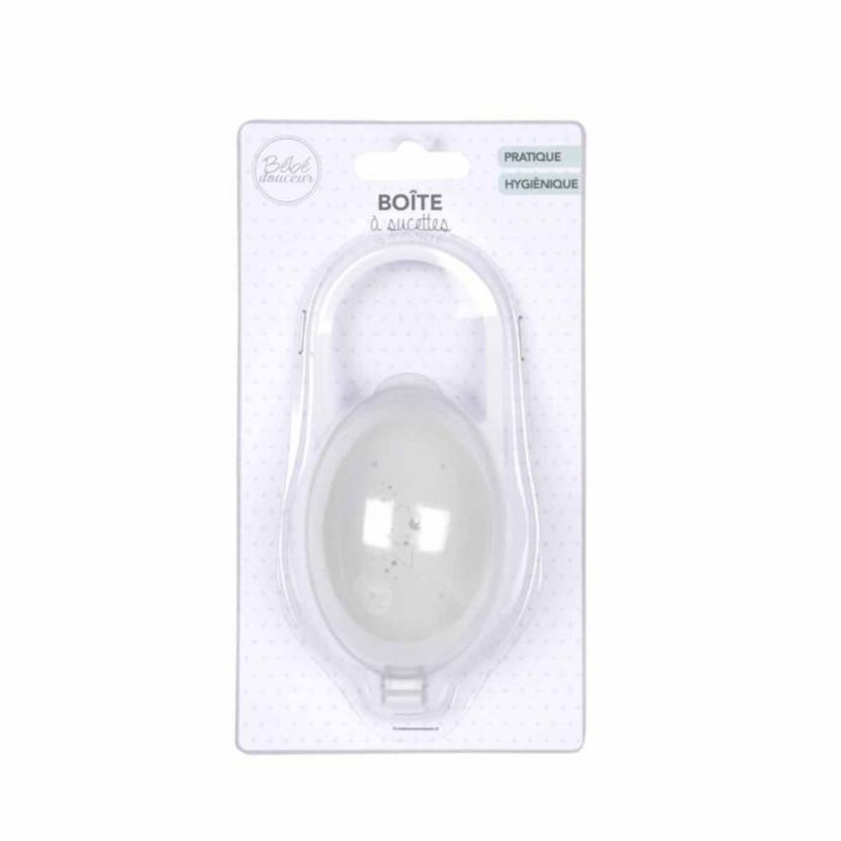 Paris Prix Boîte à Sucettes avec Accroche  Étoile  12cm Blanc