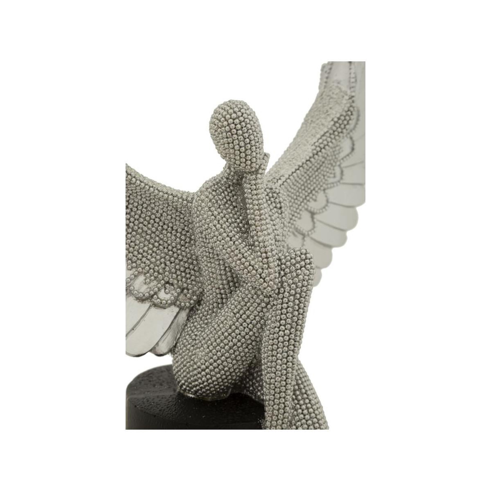 Voir la diapositive 3 : Paris Prix Statuette déco ailes  sparky  34cm argent