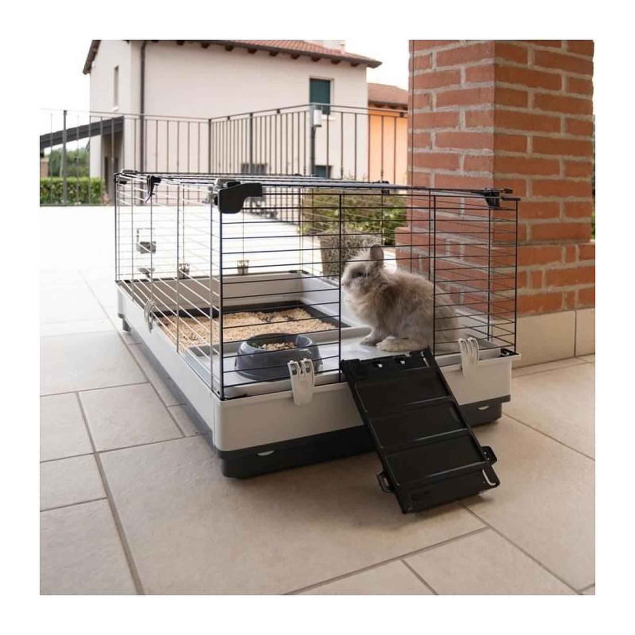 Voir la diapositive 5 : Ferplast Cage KROLIK pour lapins - 100 x 60 x 50 cm