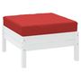 Voir la diapositive 3 : VIDAXL Coussin de palette rouge 60x60x8 cm tissu oxford