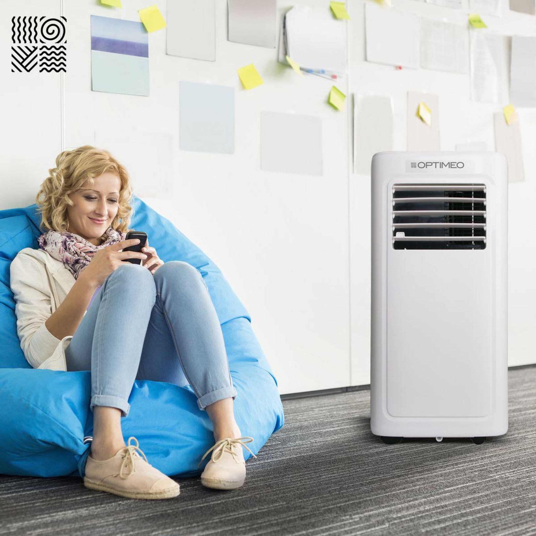 Voir la diapositive 5 : OPTIMEO Climatiseur OPC-A01-050