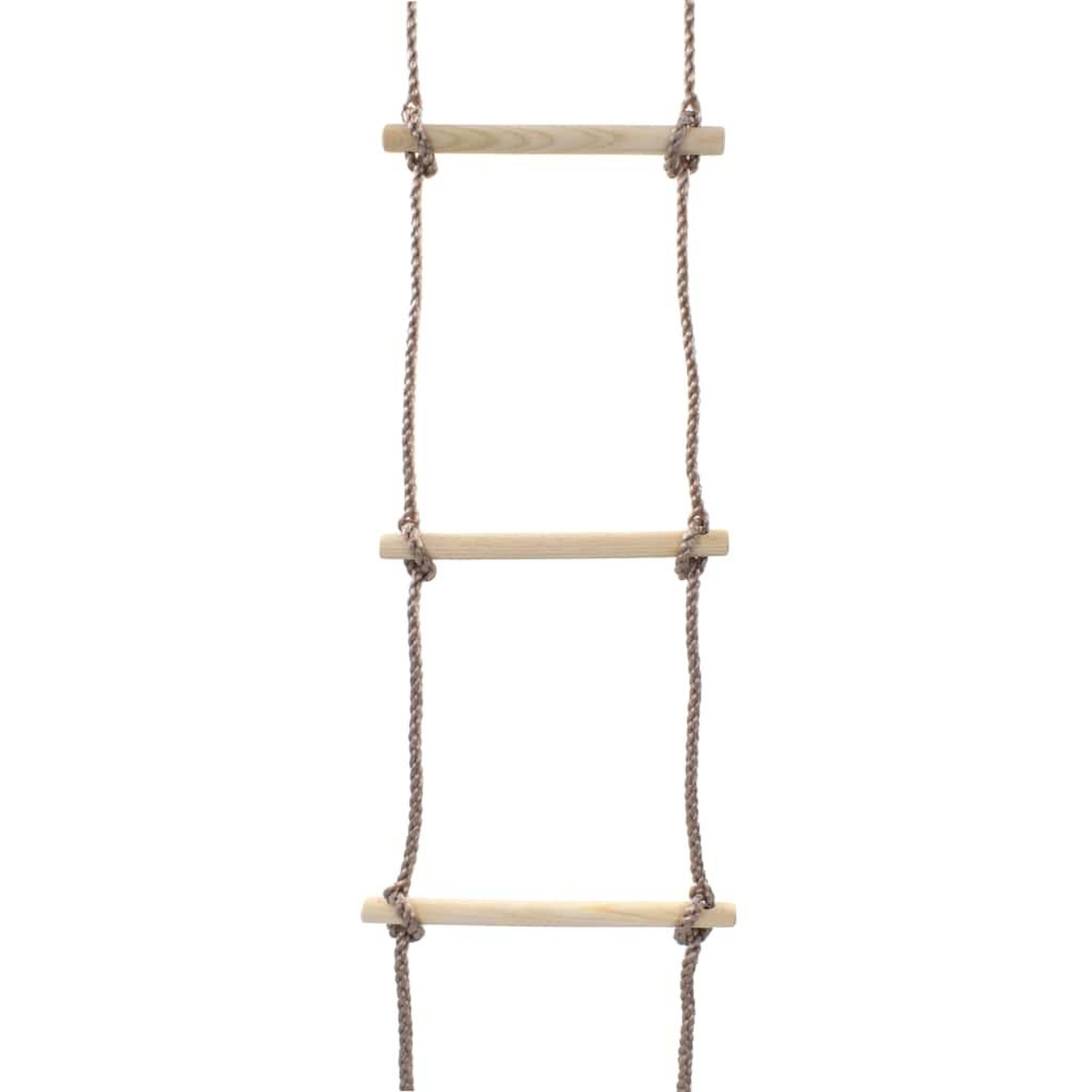 Voir la diapositive 4 : VIDAXL Echelle de corde pour enfants 290 cm Bois
