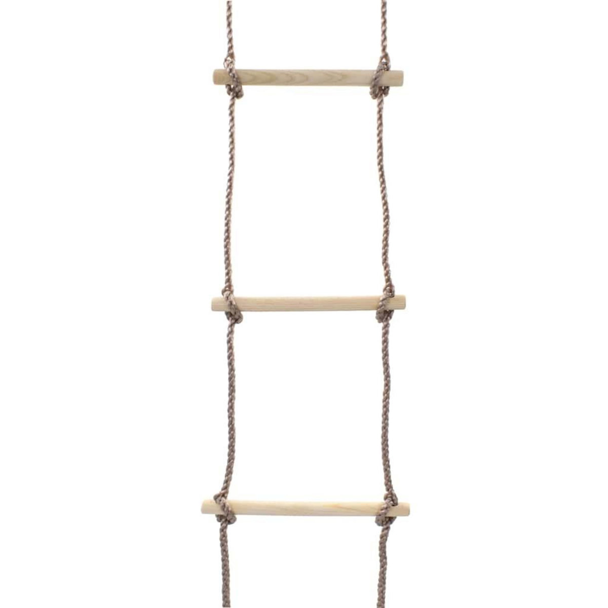 VIDAXL Echelle de corde pour enfants 290 cm Bois