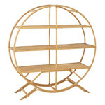 Paris Prix Etagère Design en Rotin  Nela  150cm Naturel