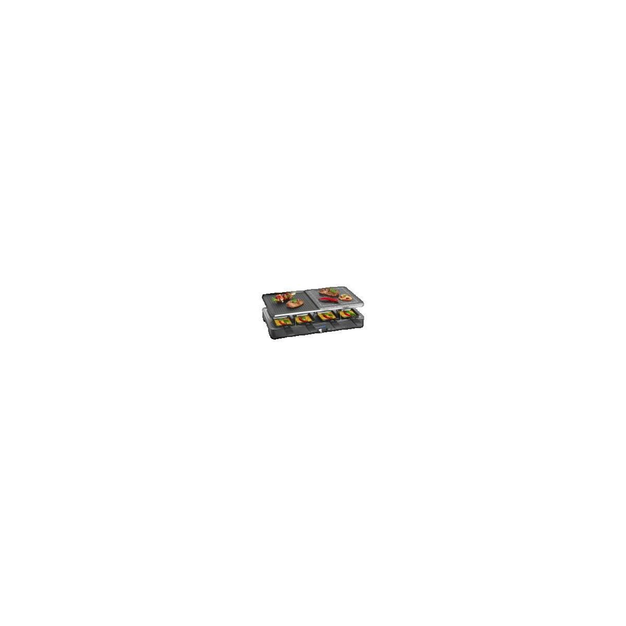 Voir la diapositive 2 : CLATRONIC Raclette Clatronic RG 3518 multifonction 8 personnes