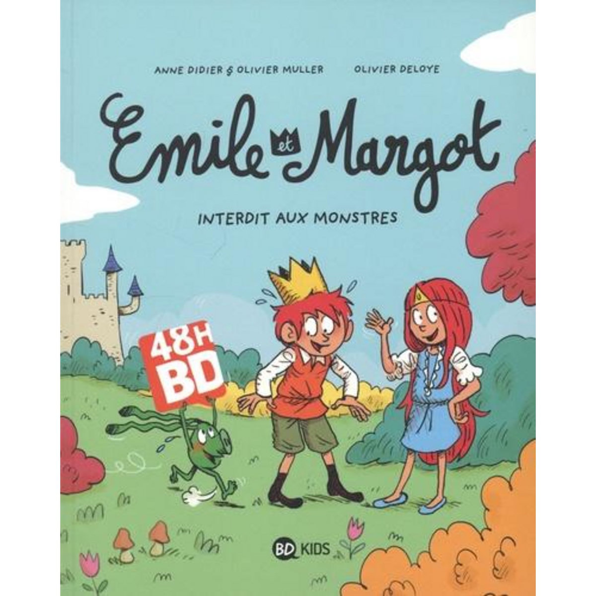 EMILE ET MARGOT TOME 1 : INTERDIT AUX MONTRES. 48H DE LA BD 2024, EDITION LIMITEE, Didier Anne