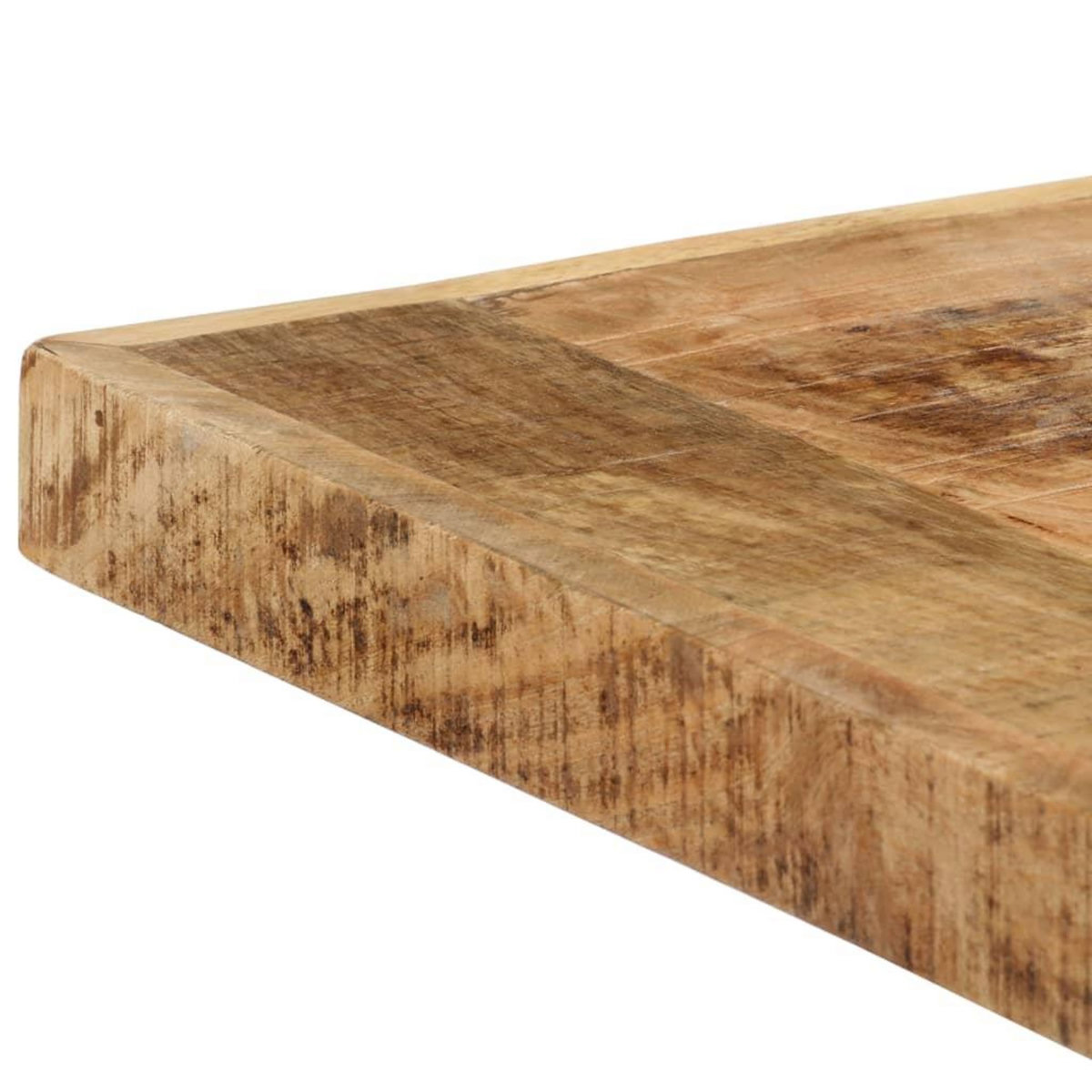 VIDAXL Table a manger 140x70x75 cm Bois de manguier massif brut