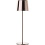 Voir la diapositive 2 : BRILLIANT Lampe a poser d'extérieur - BRILLIANT - XAANA - Rechargeable - Cuivre - LED - 2W - 160lm - CCT - DIM - USB - IP44