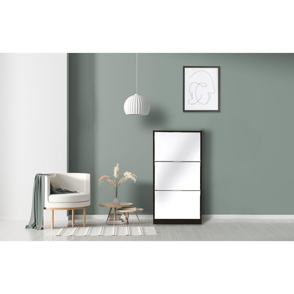 DIVERS Meuble à chaussure design Pratik