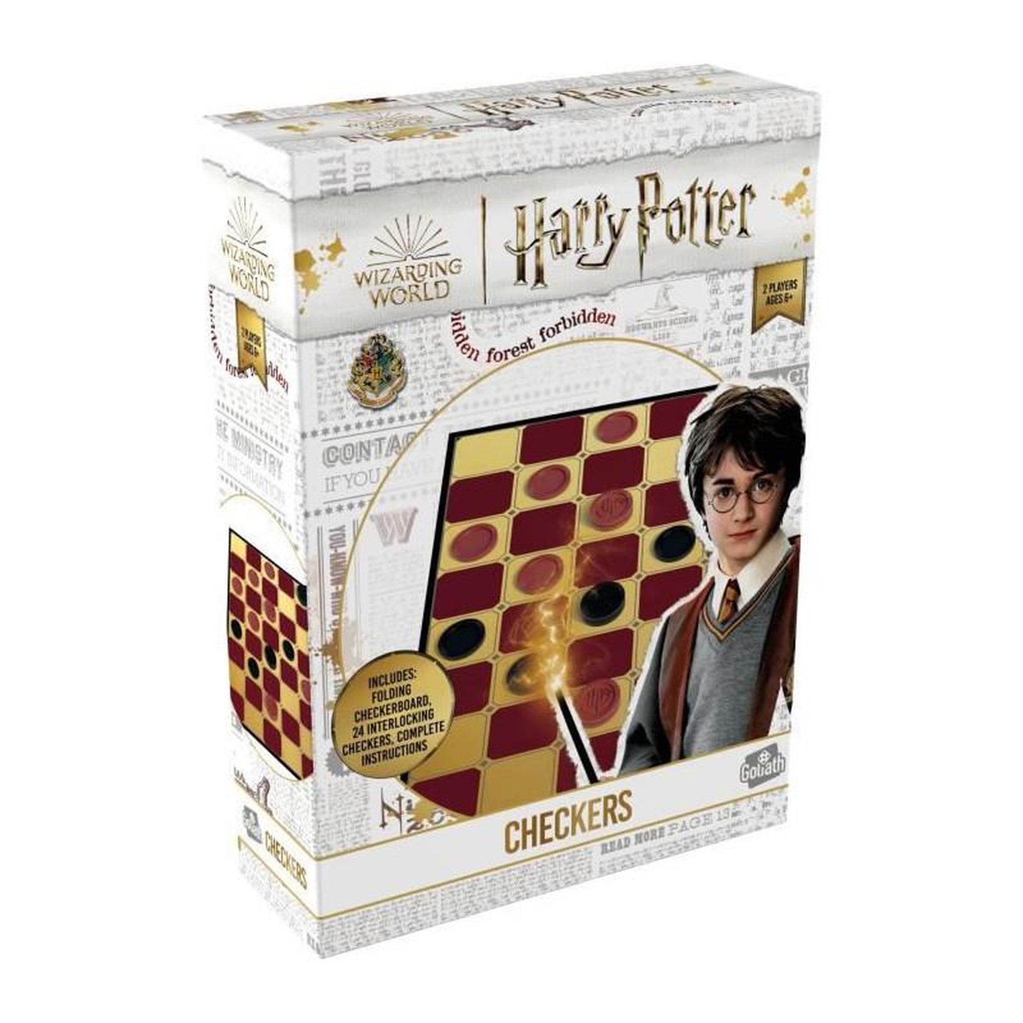 GOLIATH Jeu de société - GOLIATH - Checkers Harry Potter
