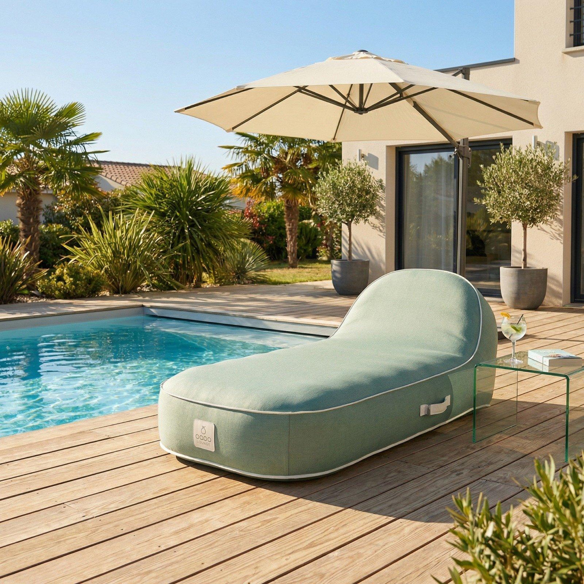 Voir la diapositive 2 : COCO LOUNGE Coco Lounge Transat gonflable PALMA - Plusieurs coloris disponibles