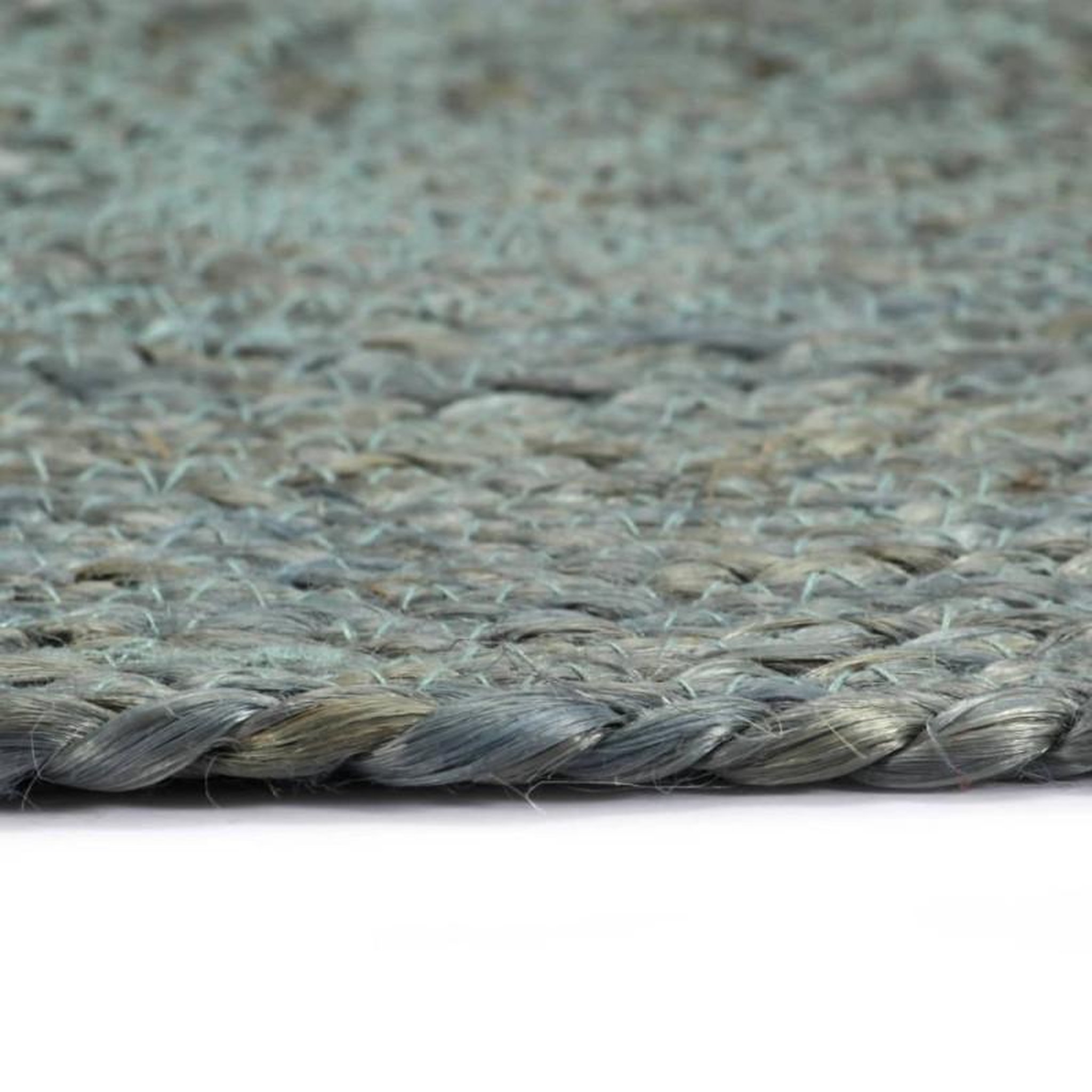 Voir la diapositive 4 : VIDAXL Napperons 6 pcs Vert olive Plain 38 cm Rond Jute