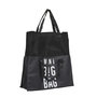 Voir la diapositive 2 : Paris Prix Sac de Shopping  Extensible  42cm Noir