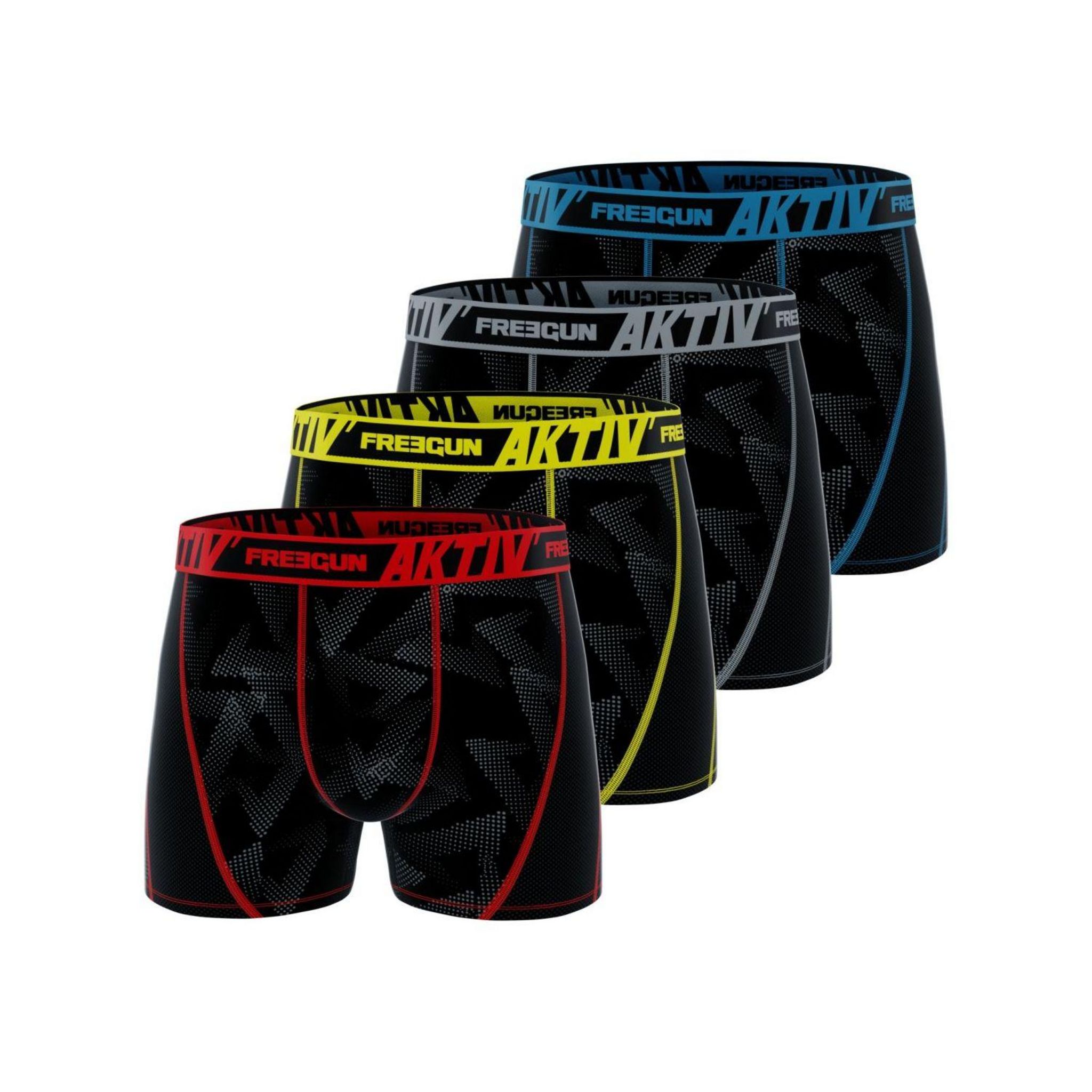 Lot de 4 boxers 100% coton Homme KTM à prix dégriffé