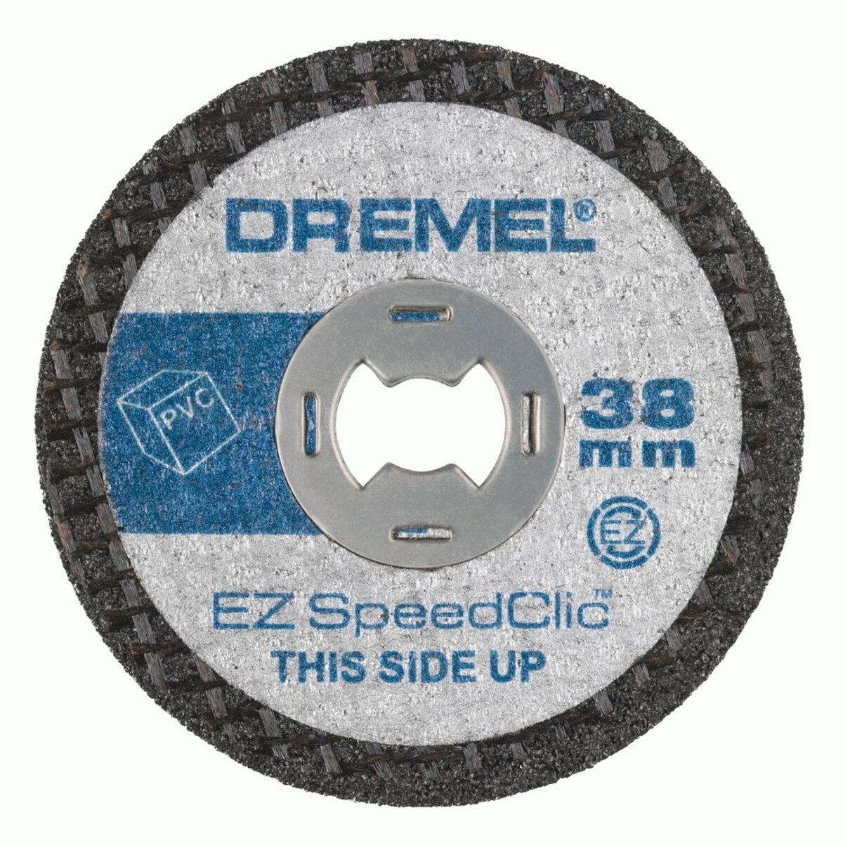 Dremel Lot de 5 disques à tronçonner EZ SpeedClic Dremel S476 pour plastiques - Ø 38mm/ep 1,2 mm