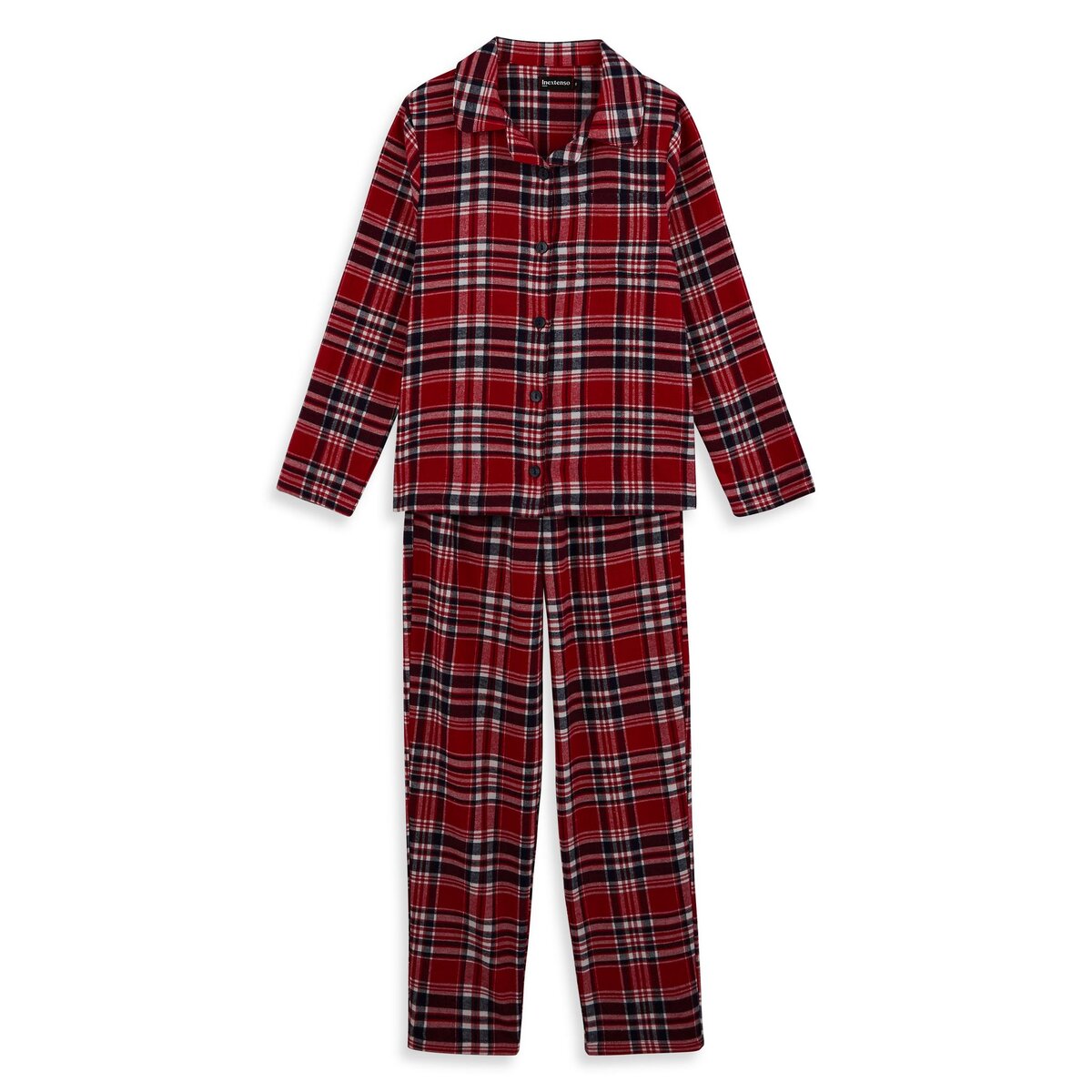 INEXTENSO Pyjama flanelle de Noël rouge fille