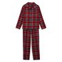Voir la diapositive 1 : INEXTENSO Pyjama flanelle de Noël rouge fille