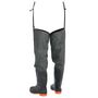 Voir la diapositive 4 : VIDAXL Cuissardes vert foncé taille 45