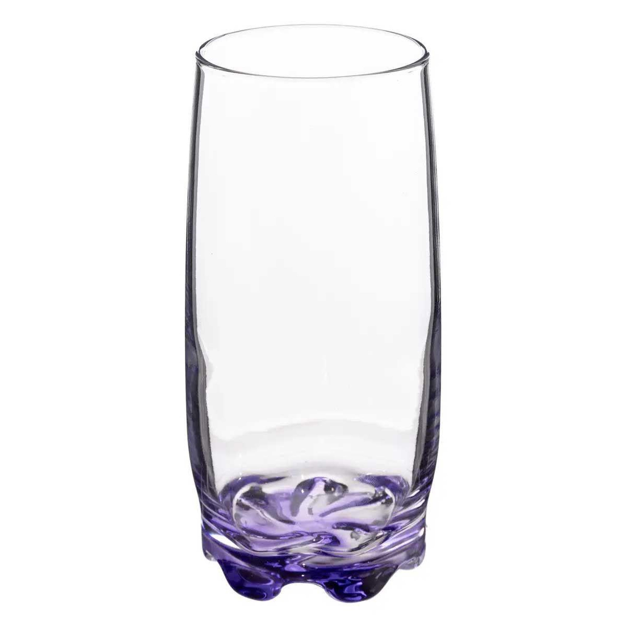 Voir la diapositive 3 : SECRET DE GOURMET Lot de 6 verres à eau  tineau  38cl multicolore