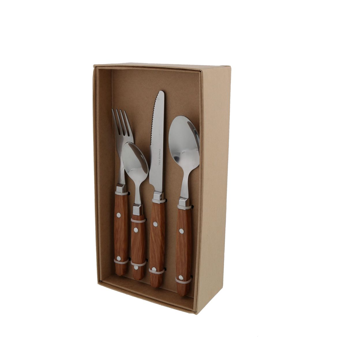 DUBOST COLAS PRADEL Ménagère 16 pièces en inox  BRAZILIA