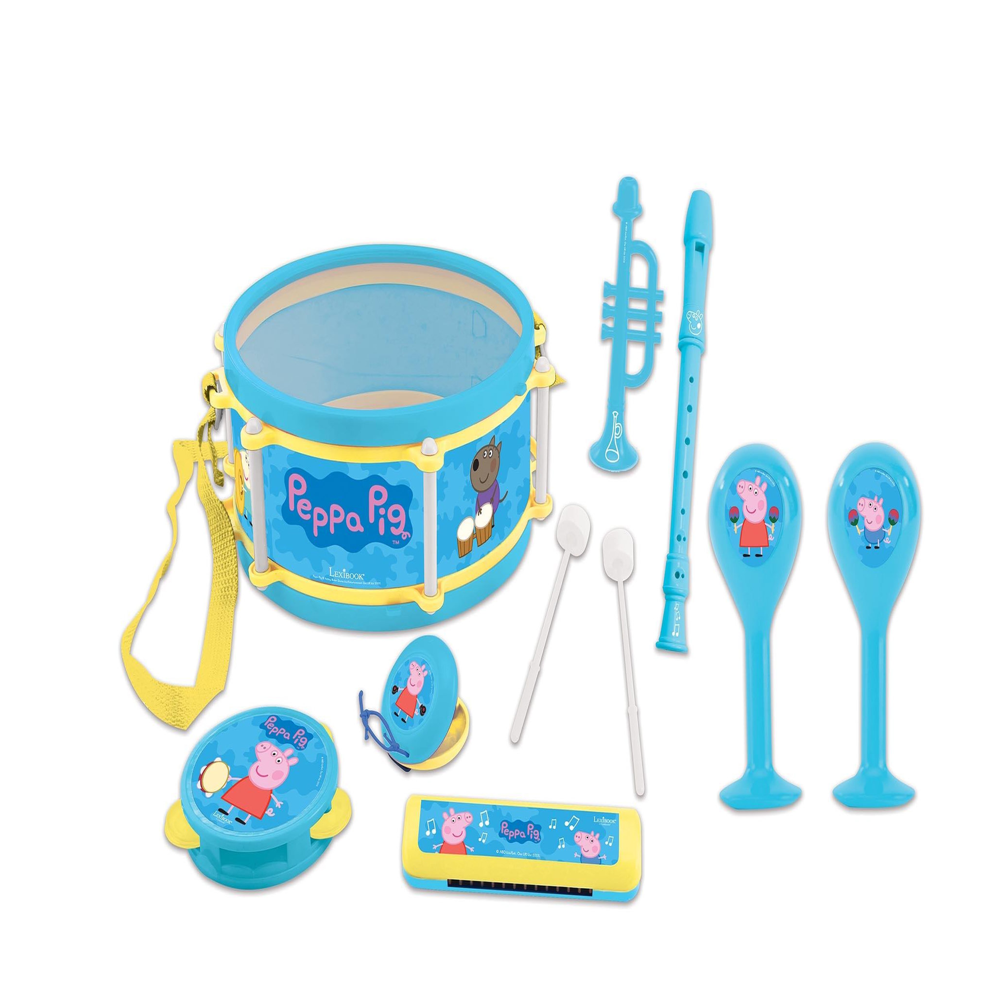 Lexibook Set Musical 7pcs Peppa Pig