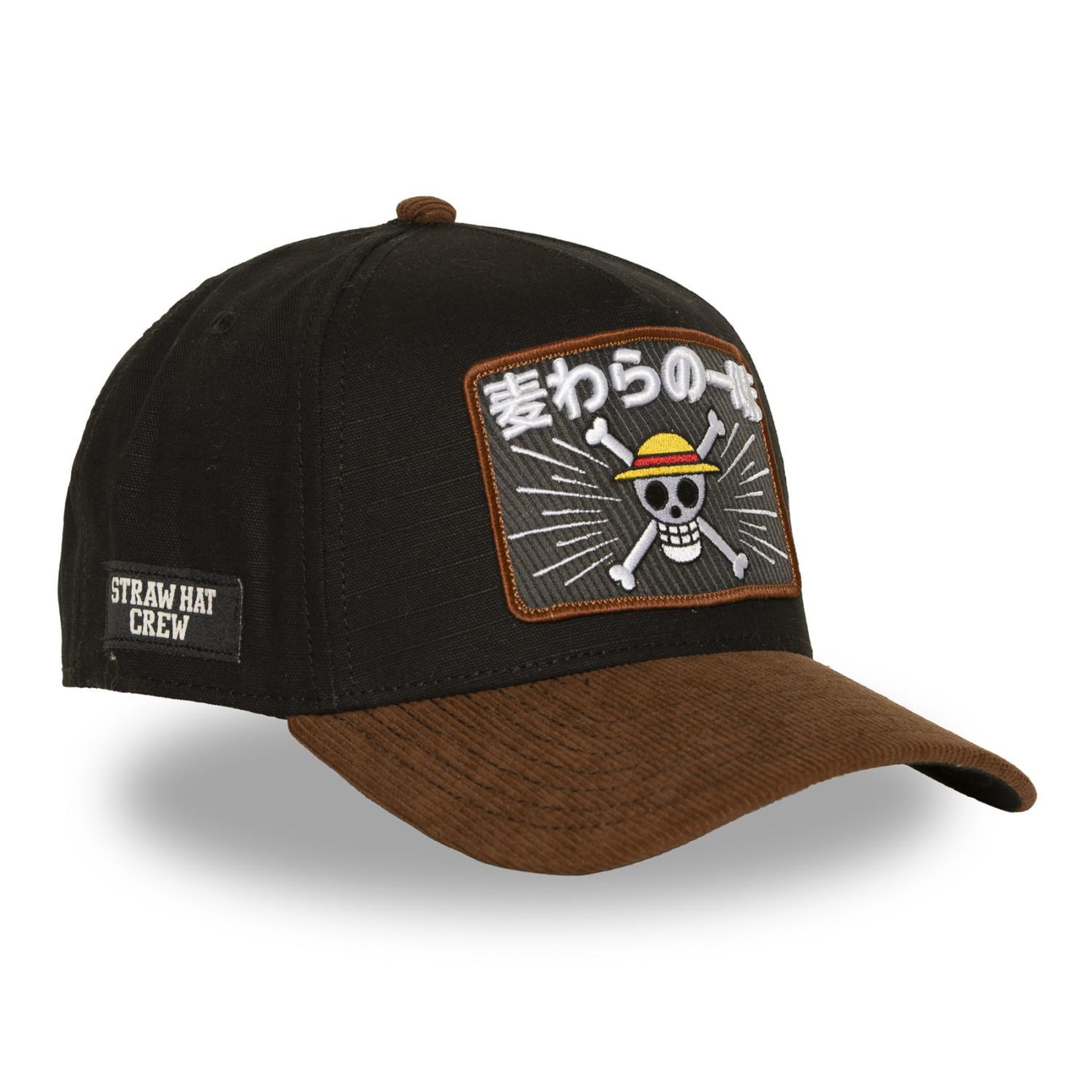 Voir la diapositive 4 : CAPSLAB Casquette trucker avec patch one piece mugiwara