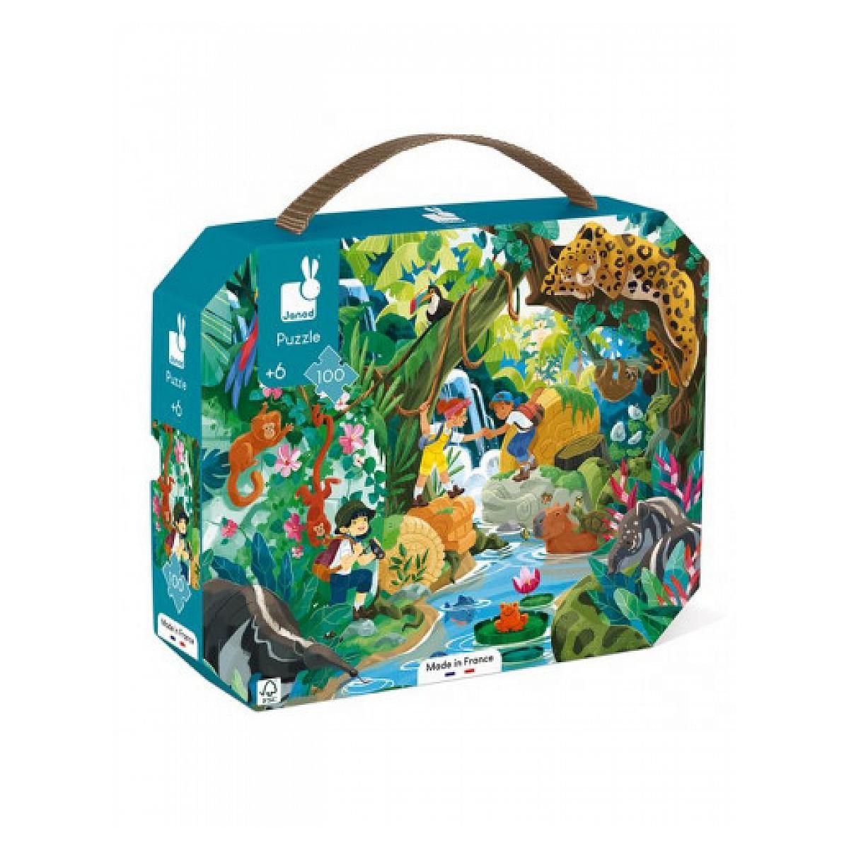 Juratoys-Janod Puzzle aventure incas - 100 pieces