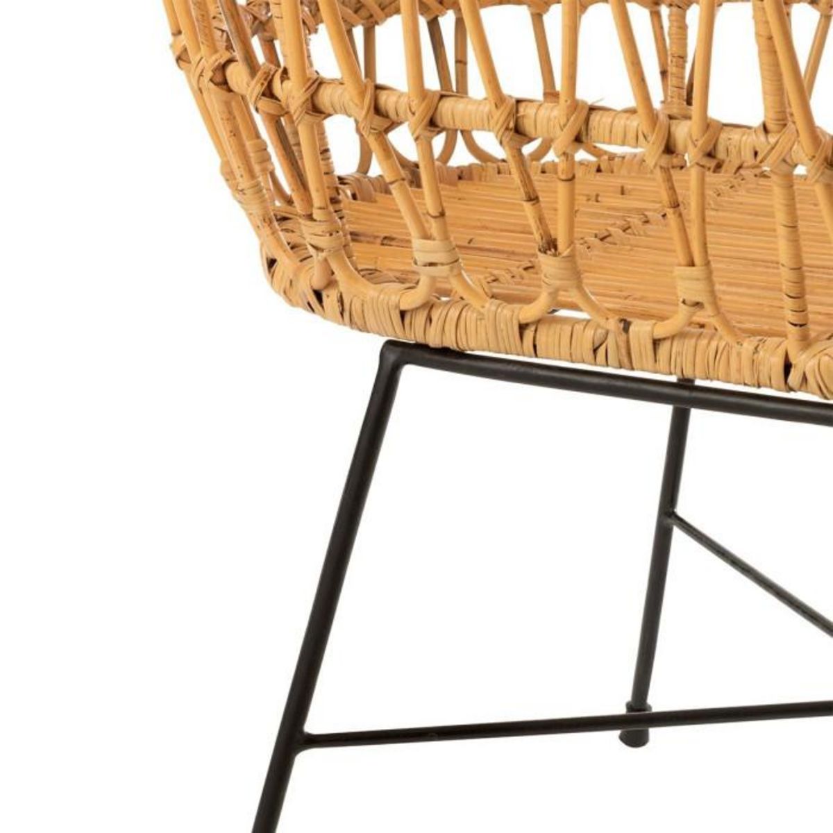 Paris Prix Berceau & Matelas  Baby  85cm Naturel & Blanc