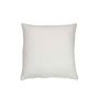 Voir la diapositive 2 : Paris Prix Coussin Déco  Feuilles II  43x43cm Blanc