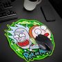 Voir la diapositive 5 : Subsonic Tapis de souris gaming Rick et Morty