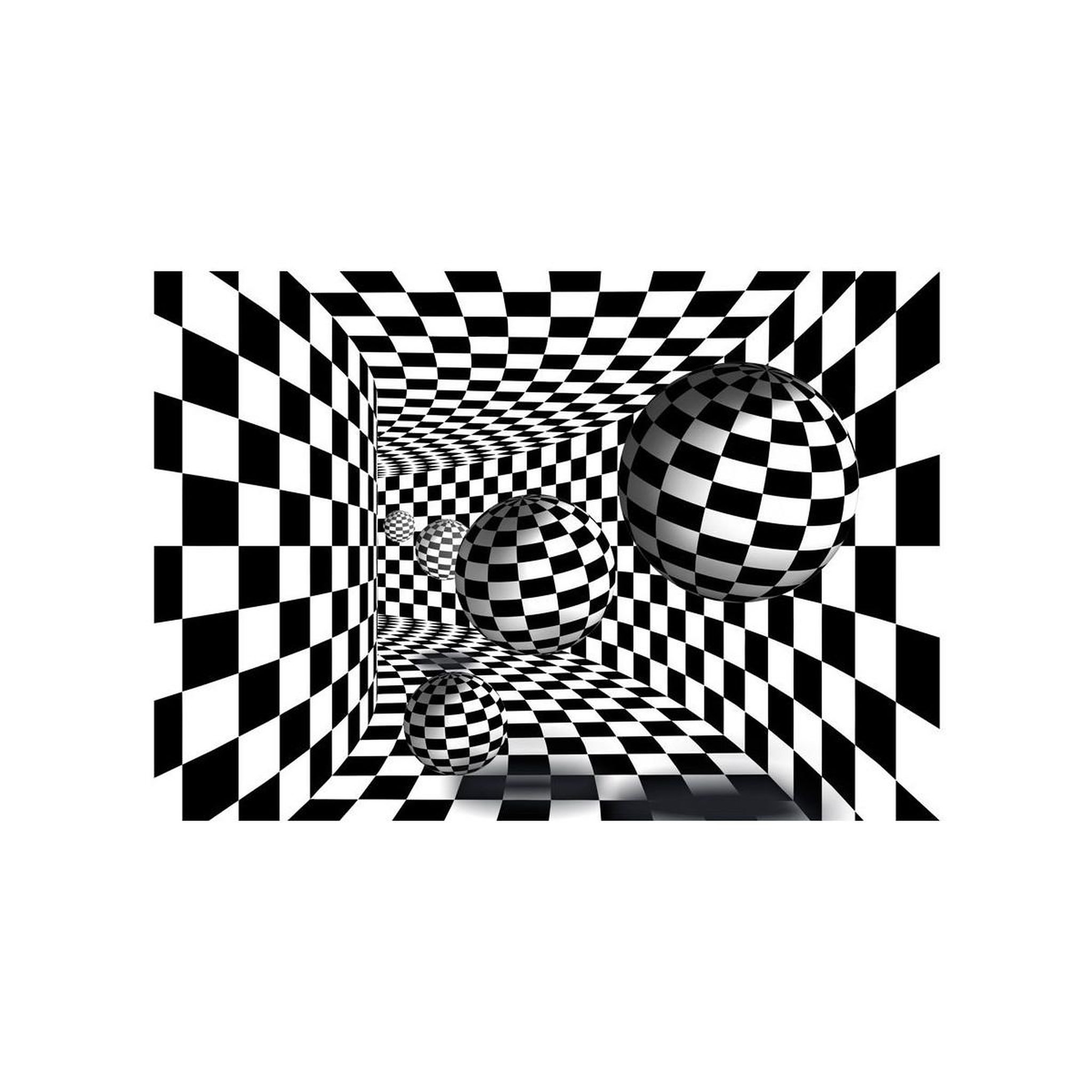 Voir la diapositive 2 : Paris Prix Papier peint  black & white corridor