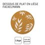 Voir la diapositive 4 : Fackelmann Dessous de plat en liège rond 19 cm Fackelmann