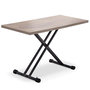 Voir la diapositive 1 : Paris Prix Table Basse Relevable  Becca  120cm Chêne