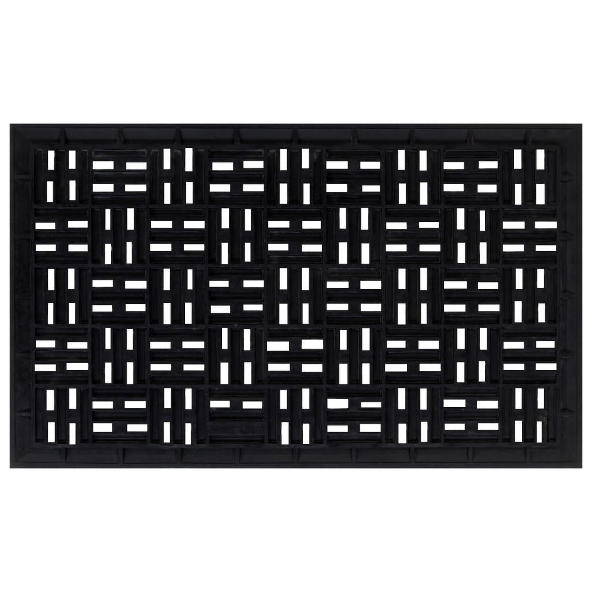 Voir la diapositive 3 : VIDAXL Paillasson rectangulaire 45x75 cm caoutchouc