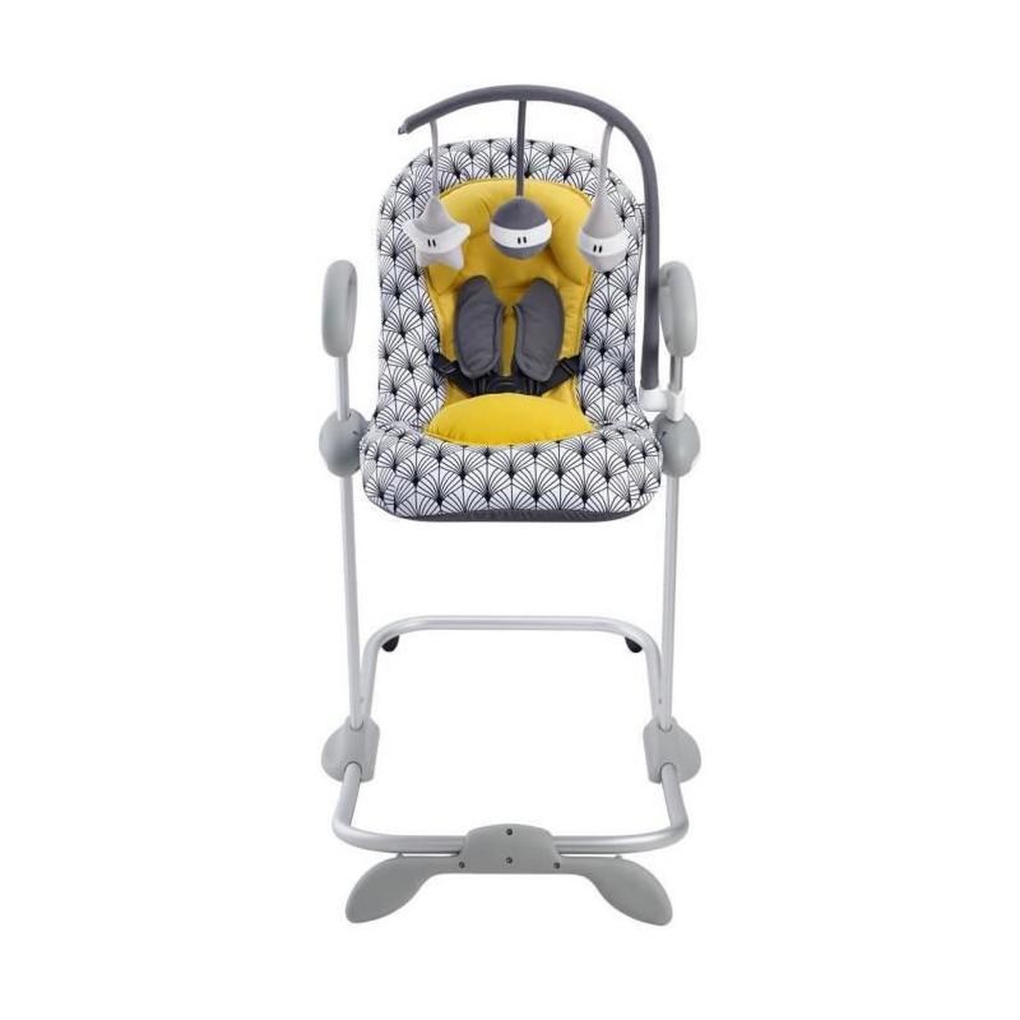 Voir la diapositive 2 : BEABA BEABA, Transat Up+Down III Edition speciale - Yellow Palm tree
