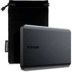 Toshiba Disque dur externe Pack 2To canvio basics + housse